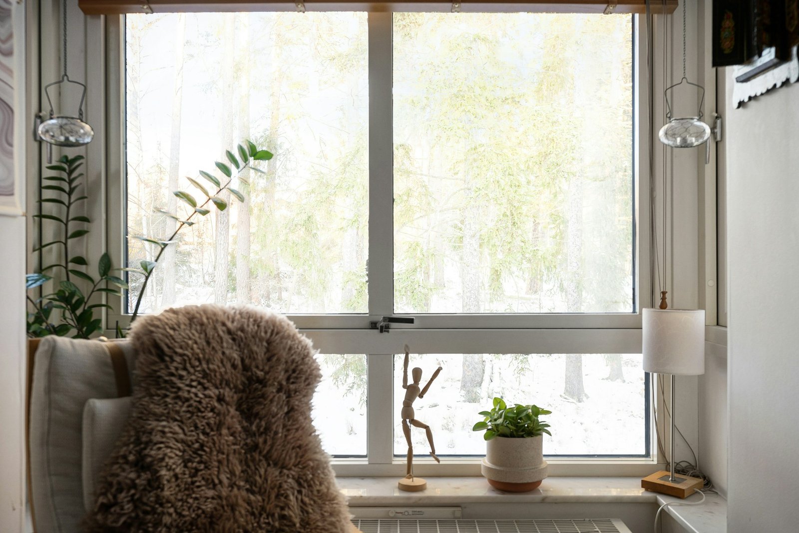 Fensterdichtung am Fenster