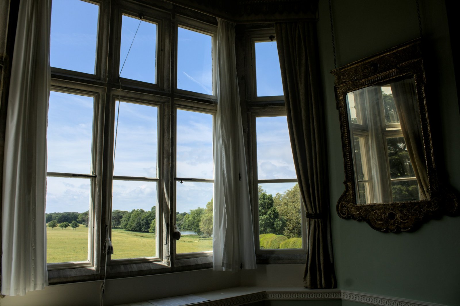 Fensterrahmen im Innenraum