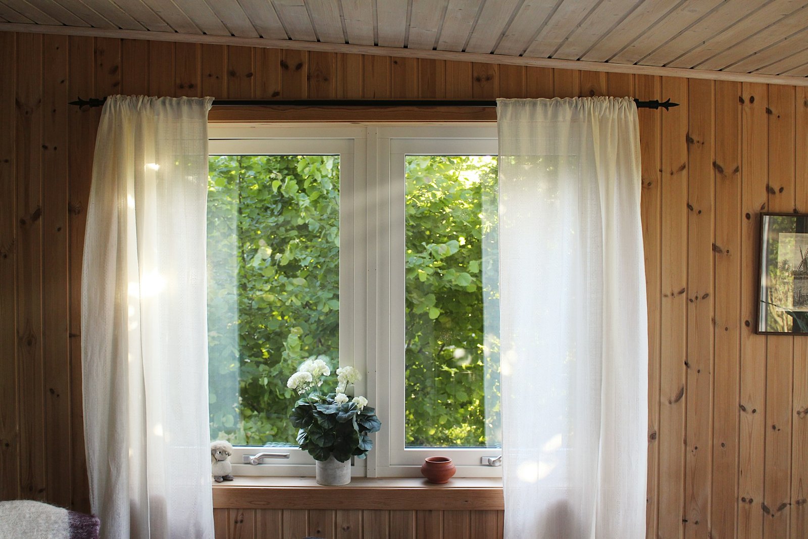 Fenster im Raum mit Luftzug